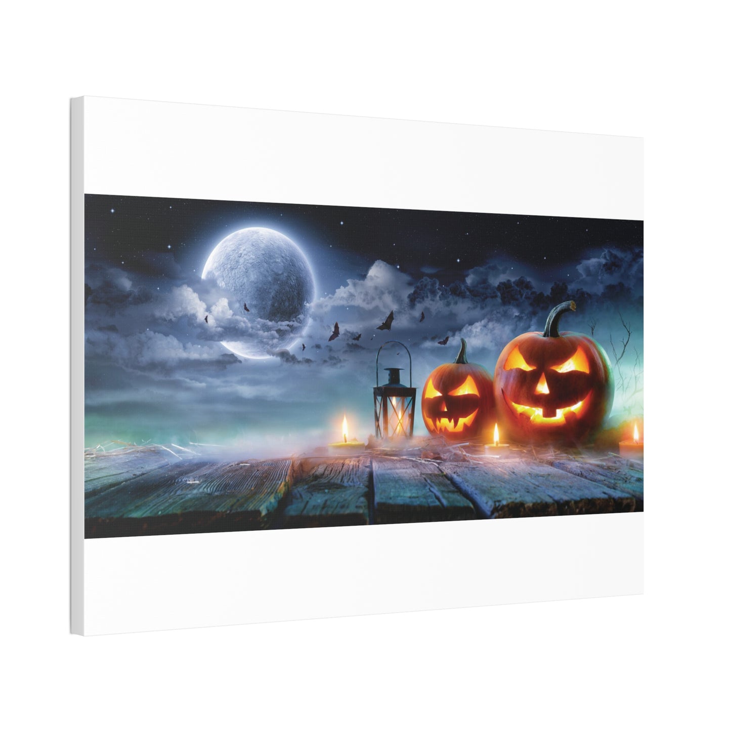 Halloween Canvas White Background