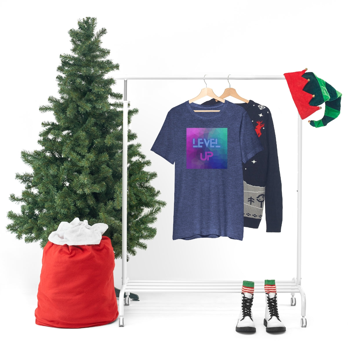 LEVEL UP Unisex Jersey Short Sleeve Tee