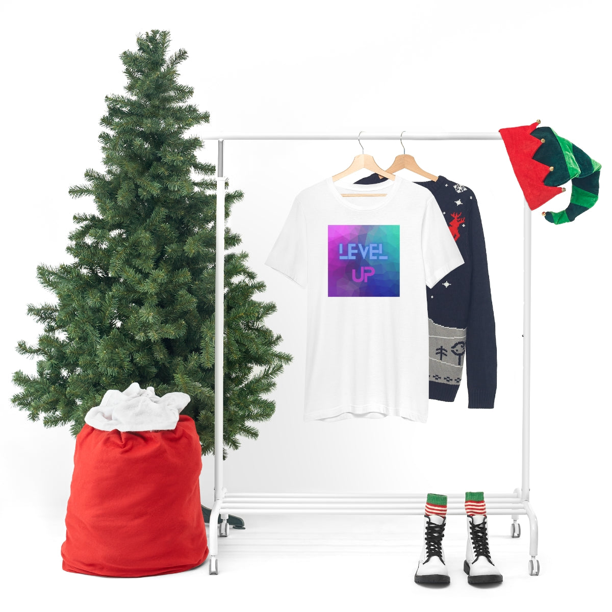 LEVEL UP Unisex Jersey Short Sleeve Tee