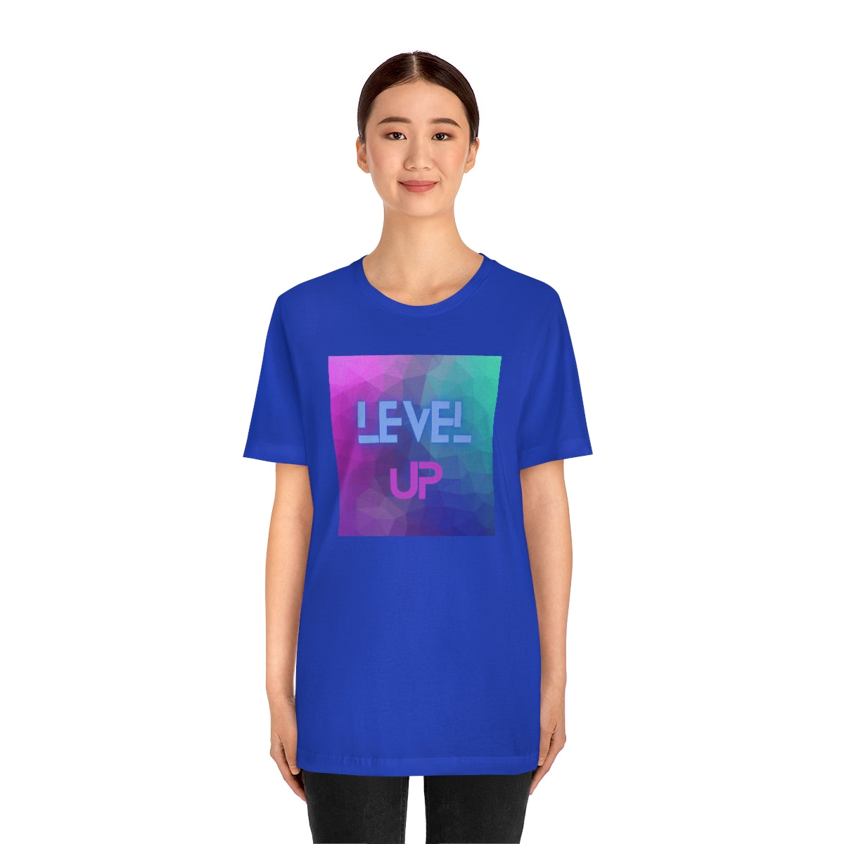 LEVEL UP Unisex Jersey Short Sleeve Tee