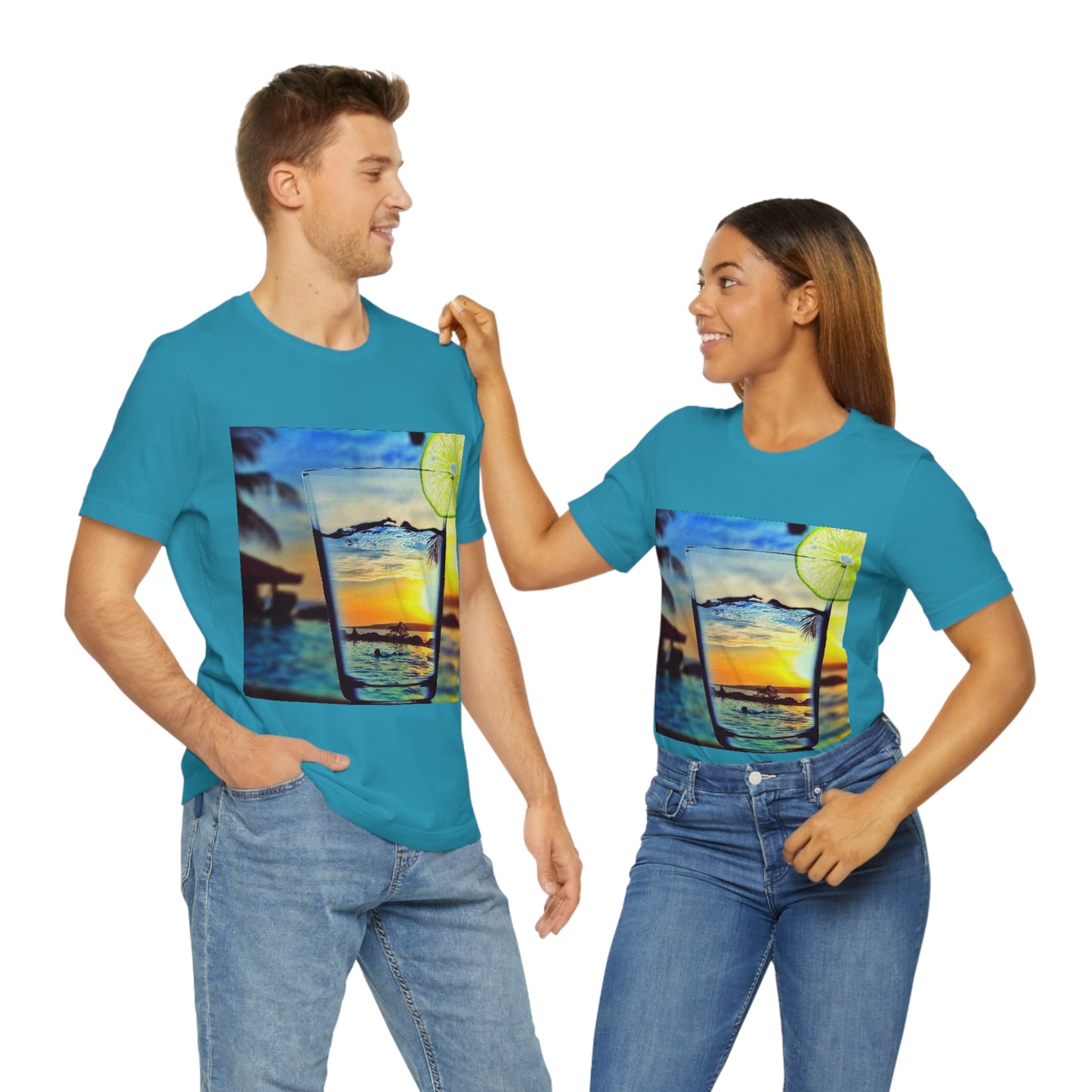WE OUTSIDE Unisex Jersey Short Sleeve Tee