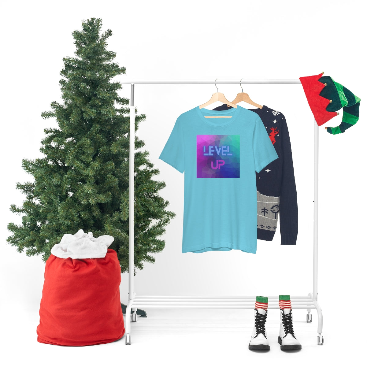 LEVEL UP Unisex Jersey Short Sleeve Tee