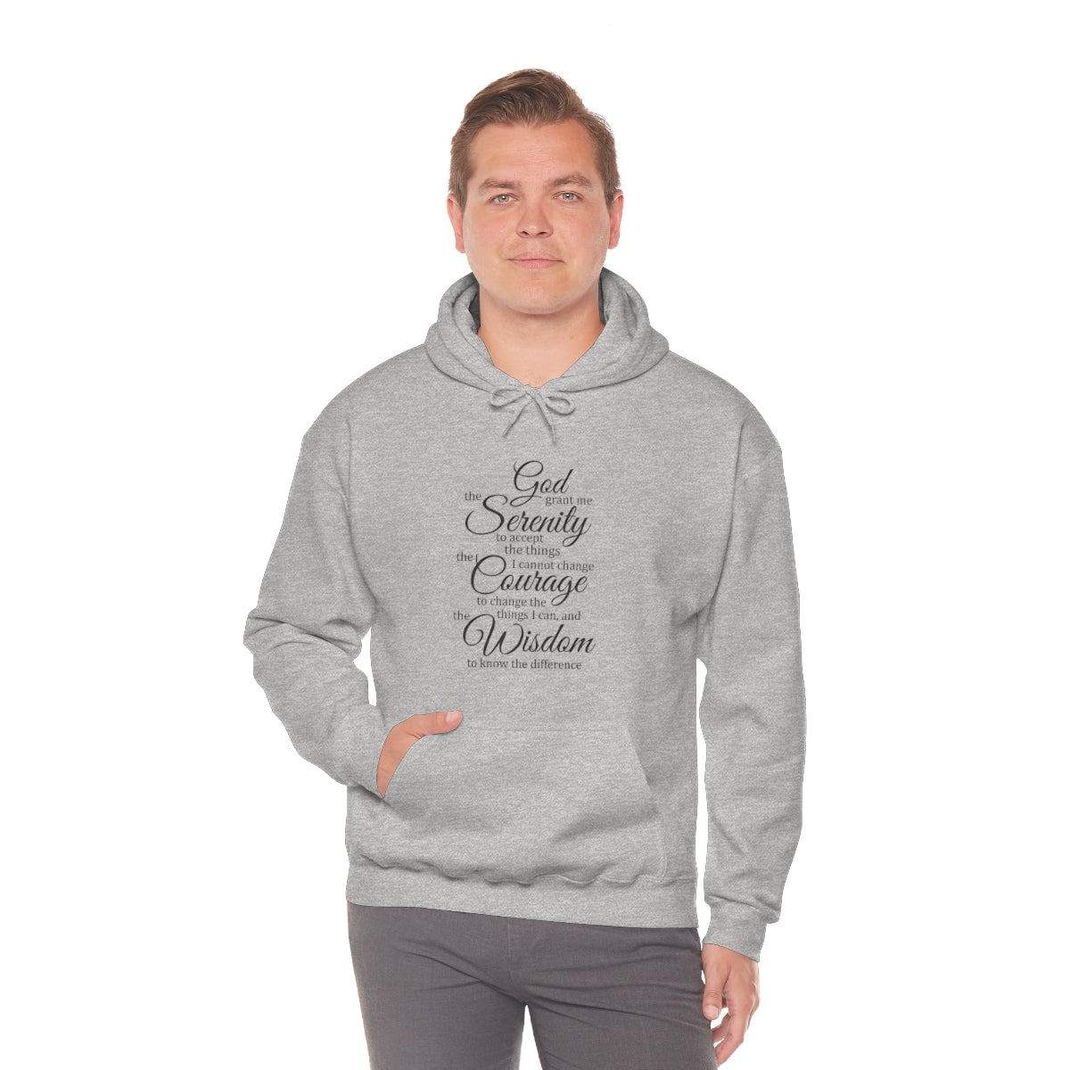 SERENITY PRAYER Unisex Heavy Blend™ Hooded Sweatshirt