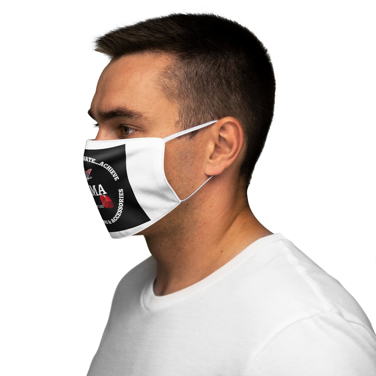 DMA Brand Snug-Fit Polyester Face Mask