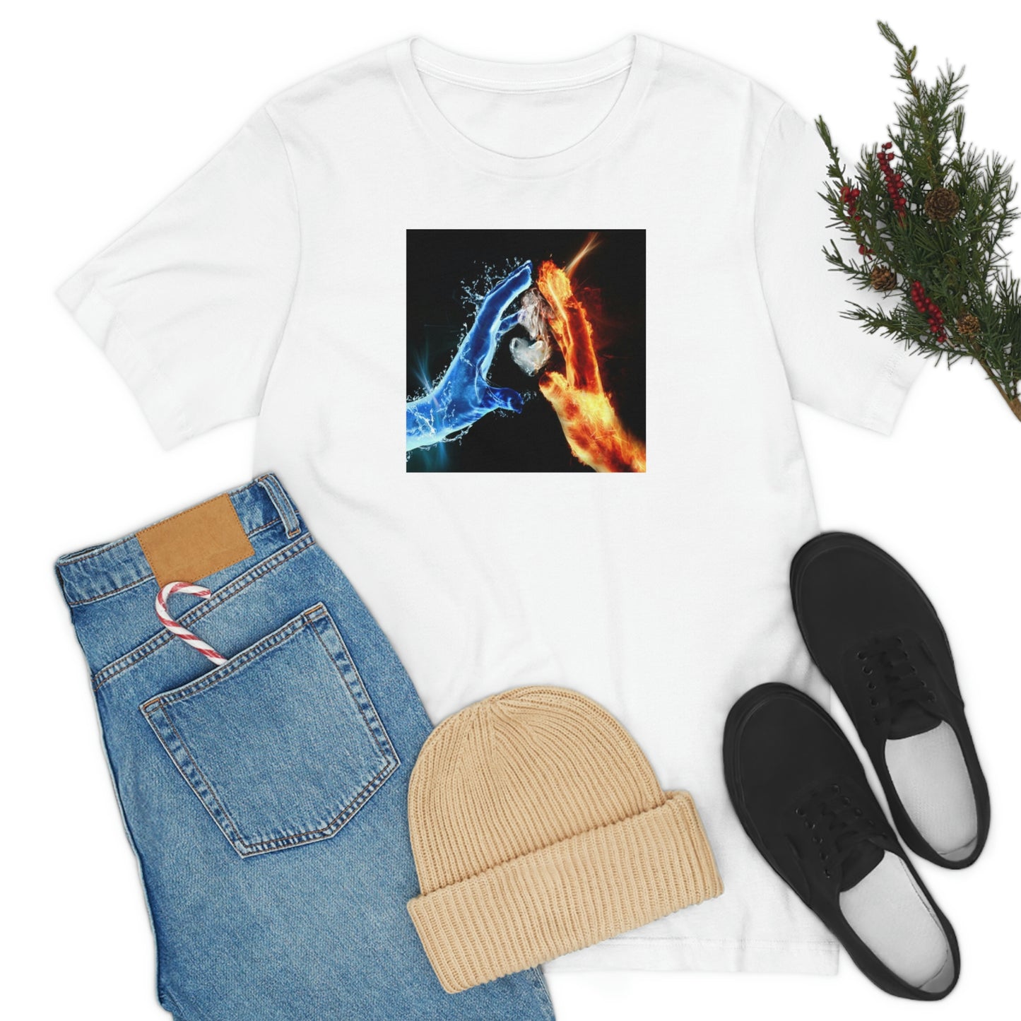 FIRE & ICE Unisex Jersey Short Sleeve Tee