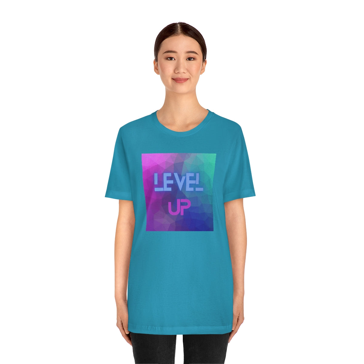 LEVEL UP Unisex Jersey Short Sleeve Tee