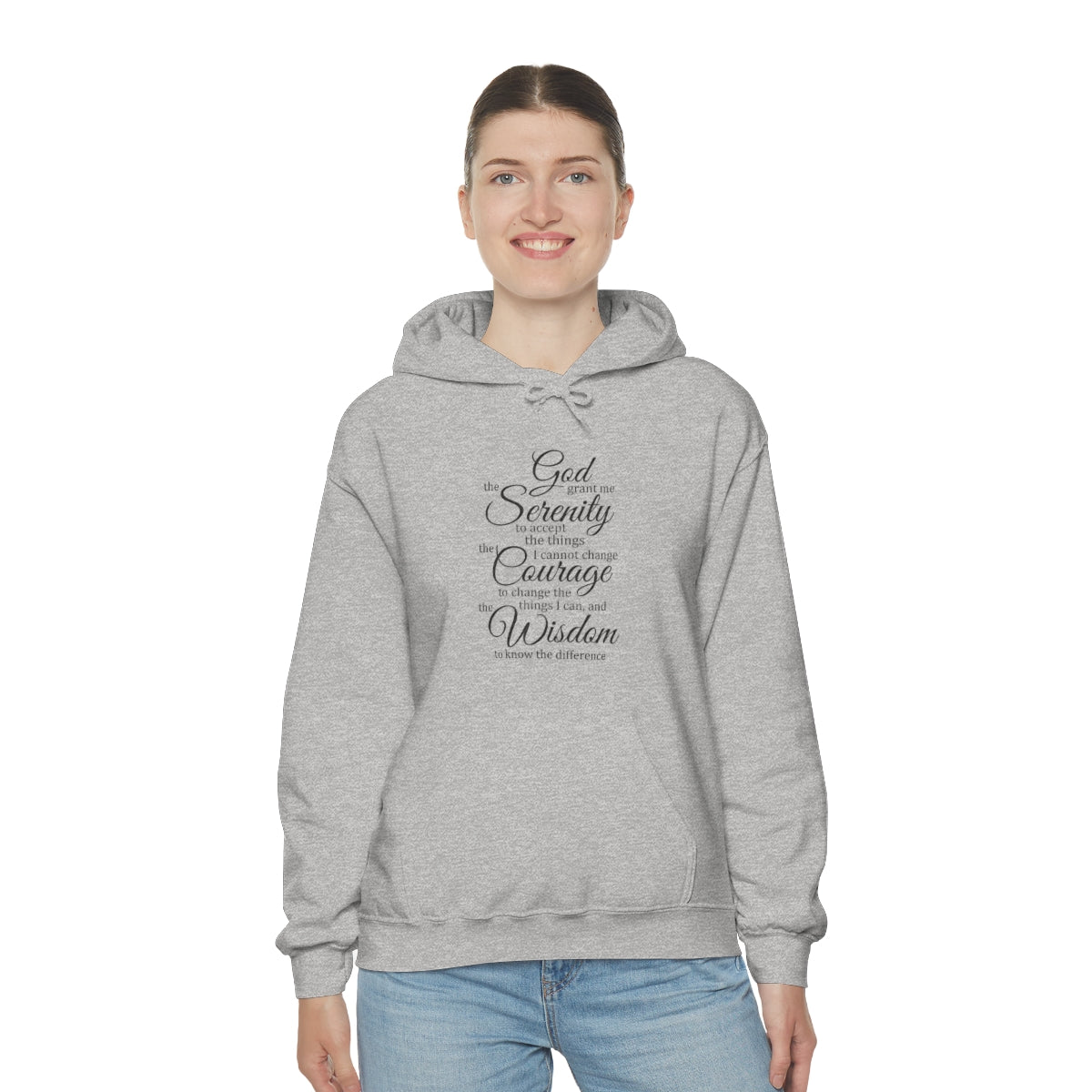 SERENITY PRAYER Unisex Heavy Blend™ Hooded Sweatshirt