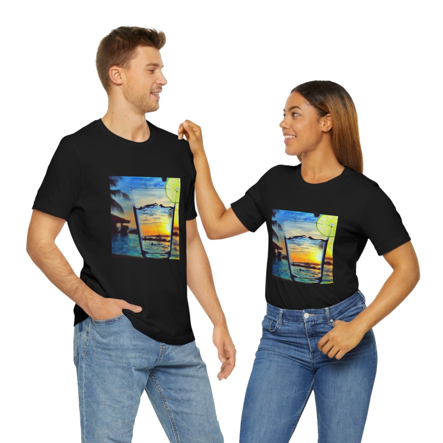 WE OUTSIDE Unisex Jersey Short Sleeve Tee