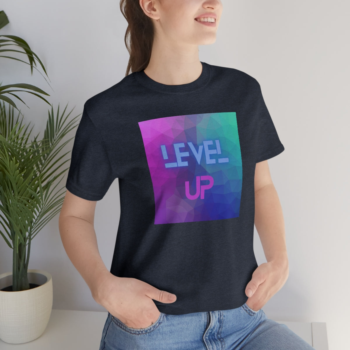 LEVEL UP Unisex Jersey Short Sleeve Tee