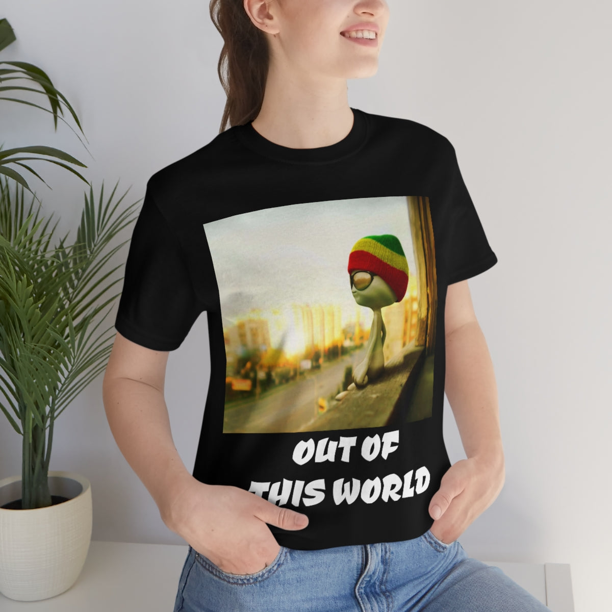 OUT OF THIS WORLD Unisex Jersey Short Sleeve Tee