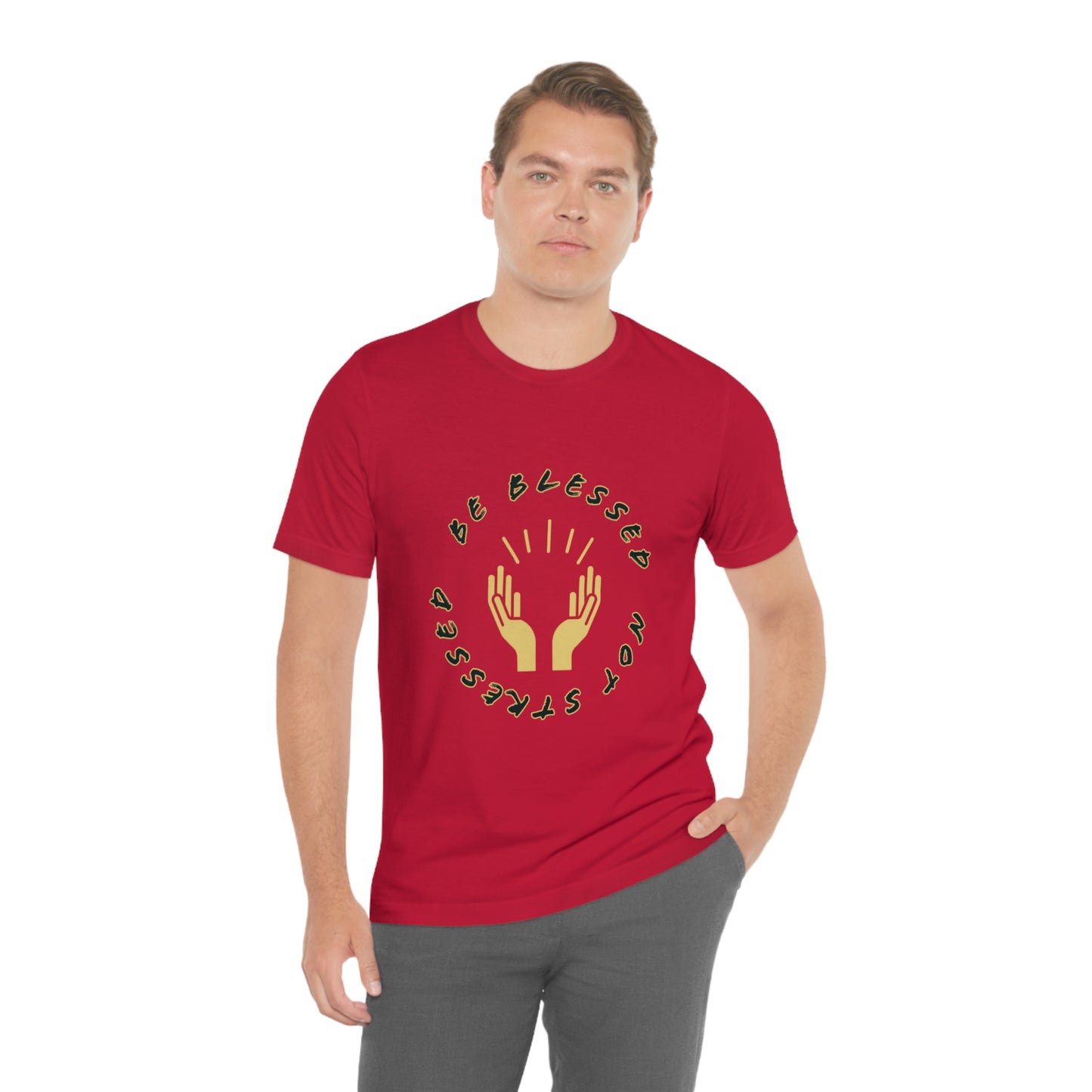 BE BLESSED Unisex Jersey Short Sleeve Tee