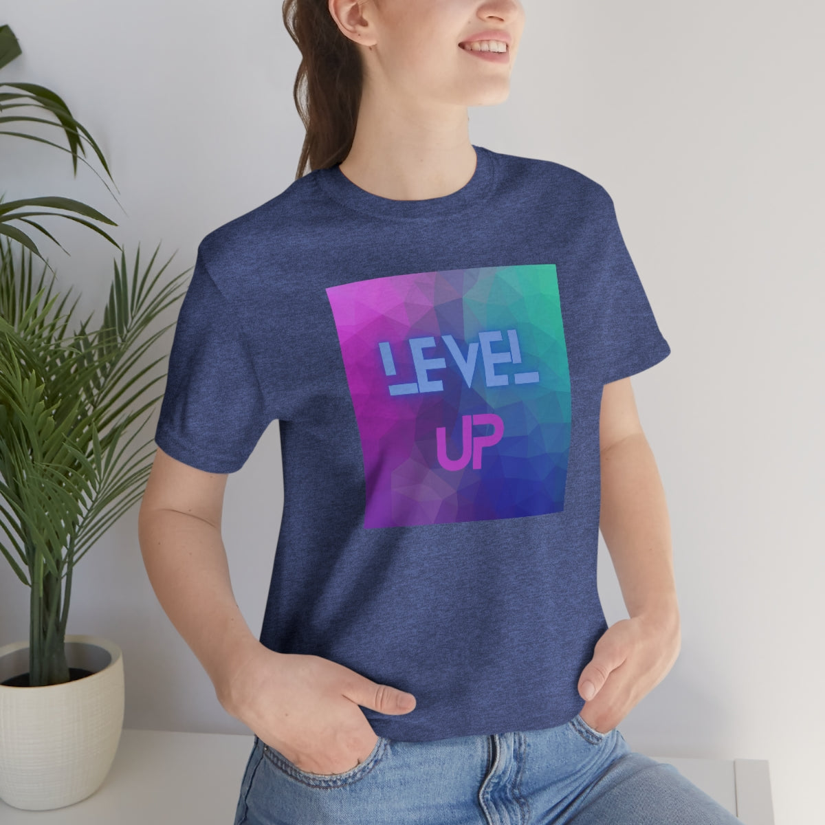 LEVEL UP Unisex Jersey Short Sleeve Tee