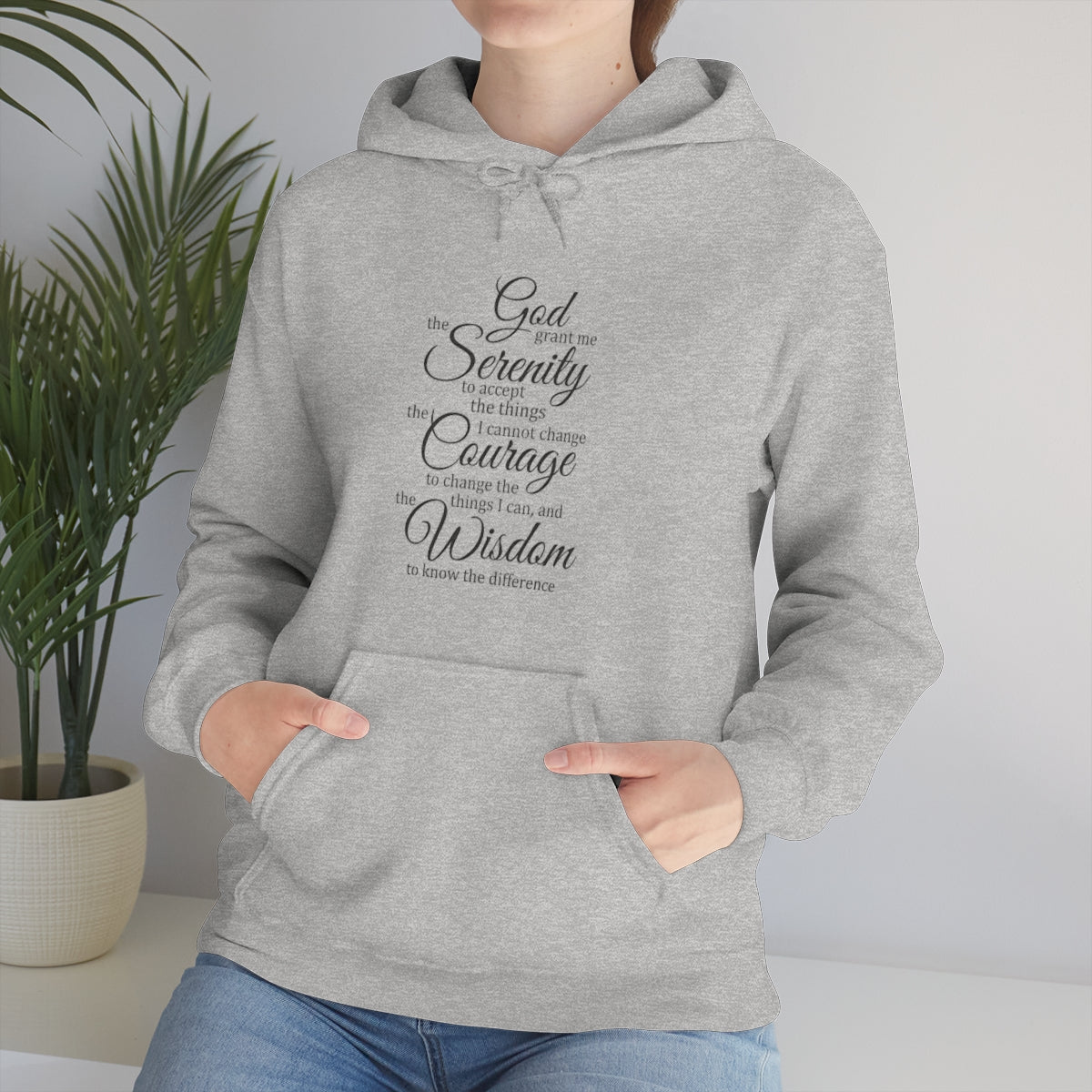 SERENITY PRAYER Unisex Heavy Blend™ Hooded Sweatshirt