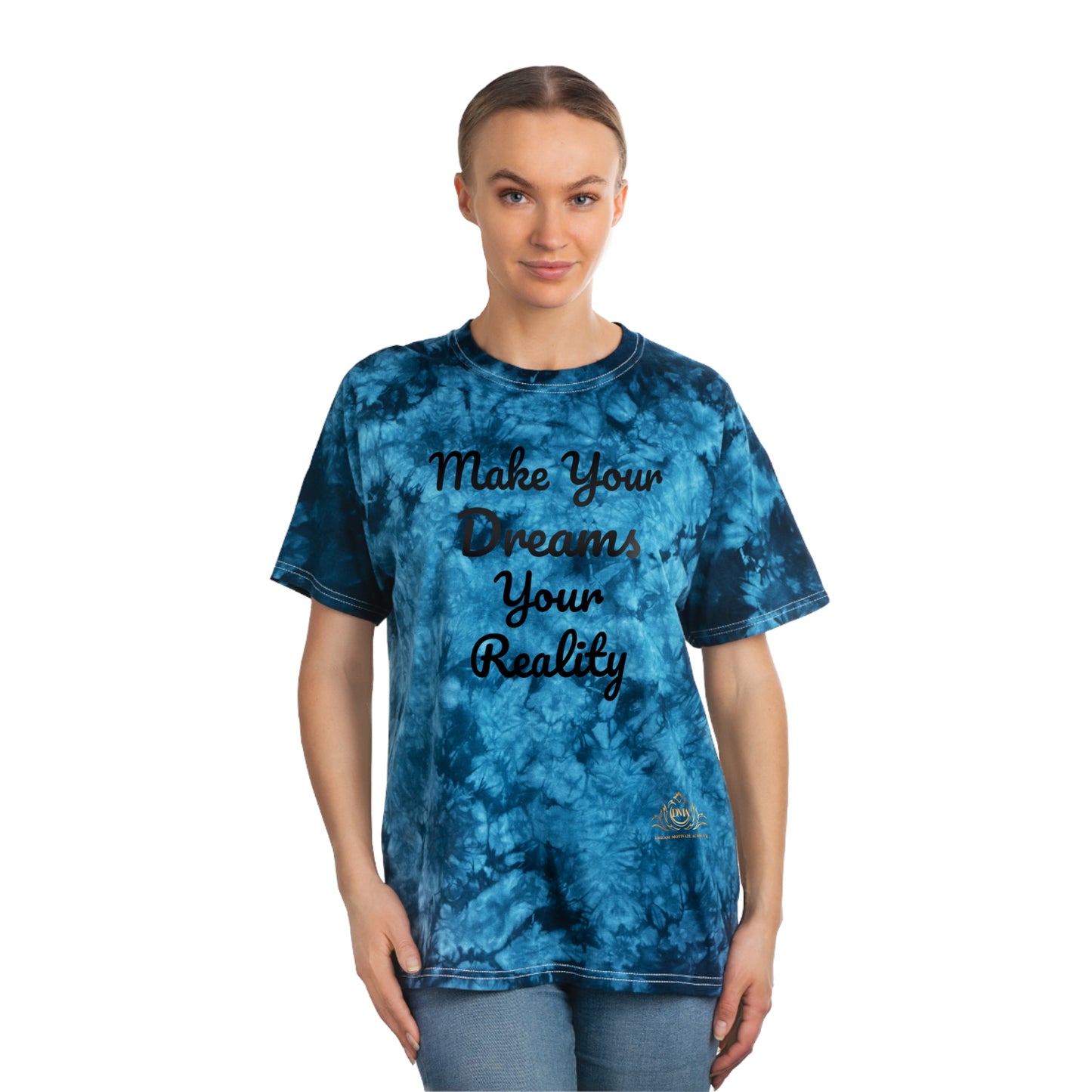 Reality Tie-Dye Tee, Crystal