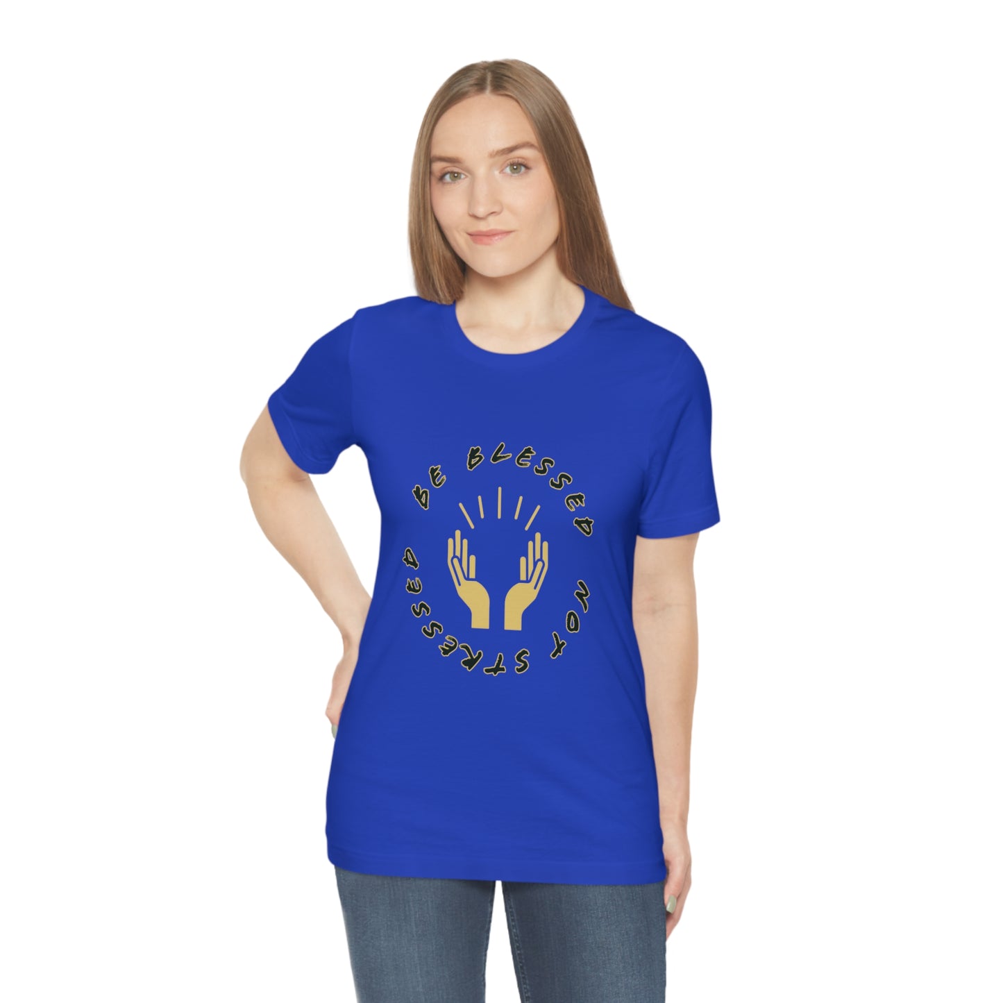 BE BLESSED Unisex Jersey Short Sleeve Tee