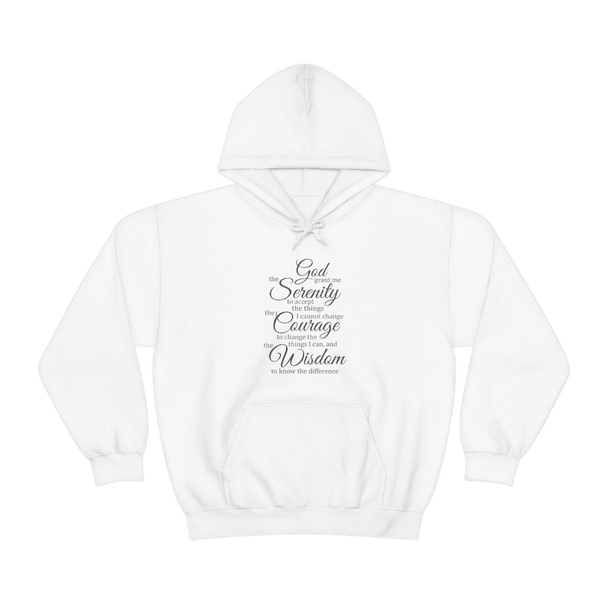 SERENITY PRAYER Unisex Heavy Blend™ Hooded Sweatshirt