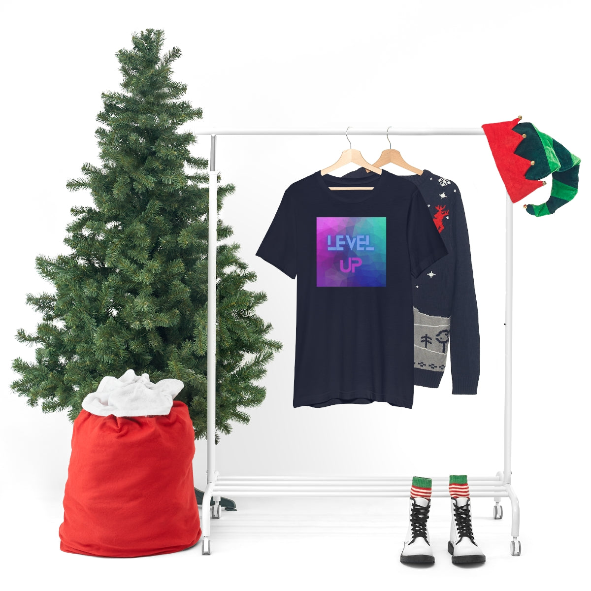 LEVEL UP Unisex Jersey Short Sleeve Tee