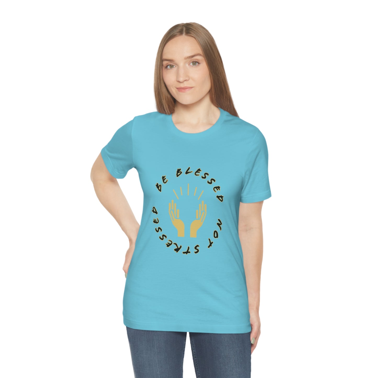 BE BLESSED Unisex Jersey Short Sleeve Tee