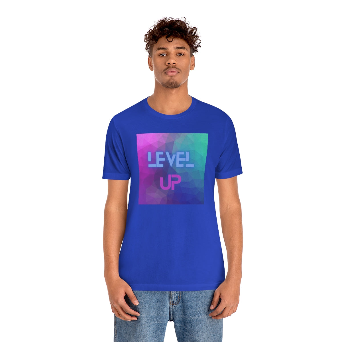 LEVEL UP Unisex Jersey Short Sleeve Tee