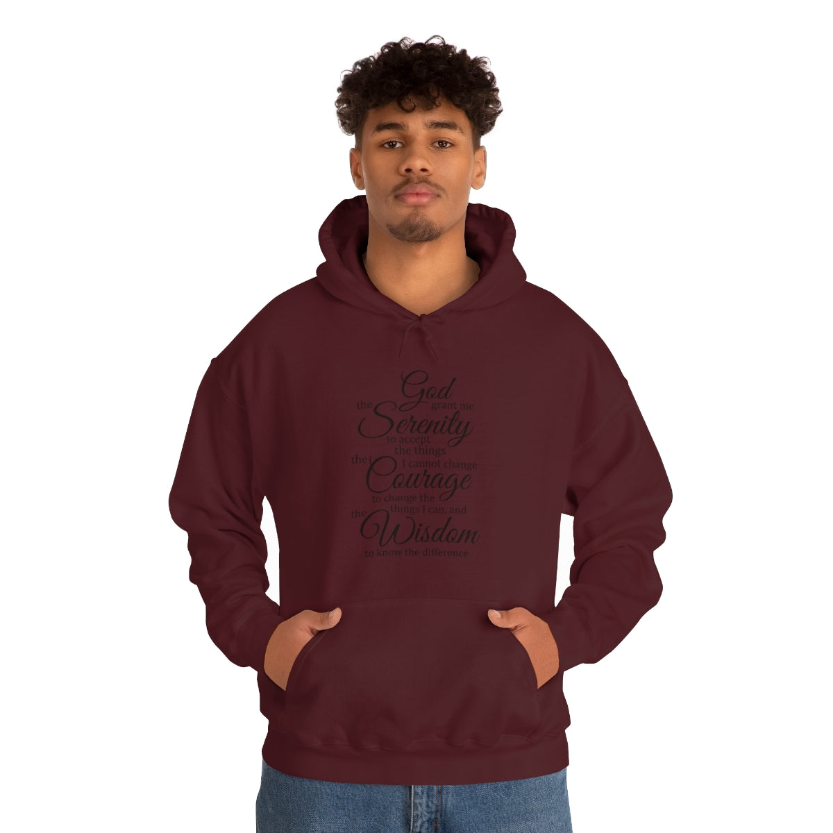 SERENITY PRAYER Unisex Heavy Blend™ Hooded Sweatshirt