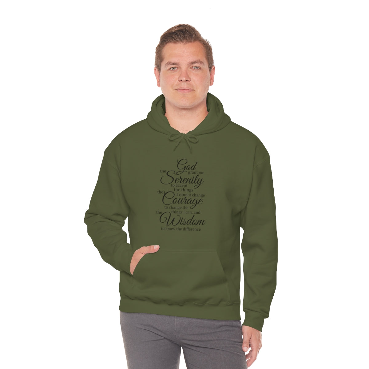 SERENITY PRAYER Unisex Heavy Blend™ Hooded Sweatshirt
