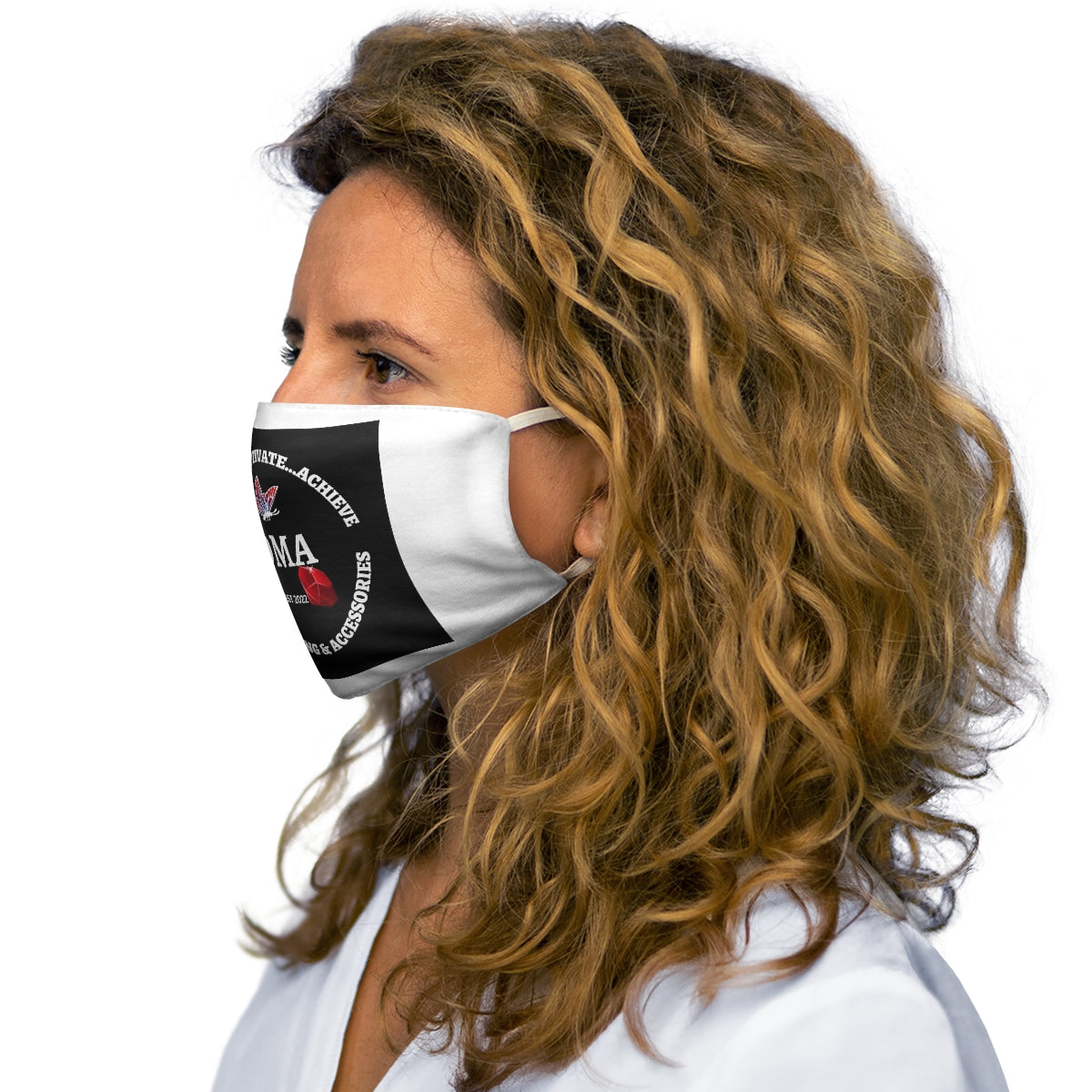 DMA Brand Snug-Fit Polyester Face Mask