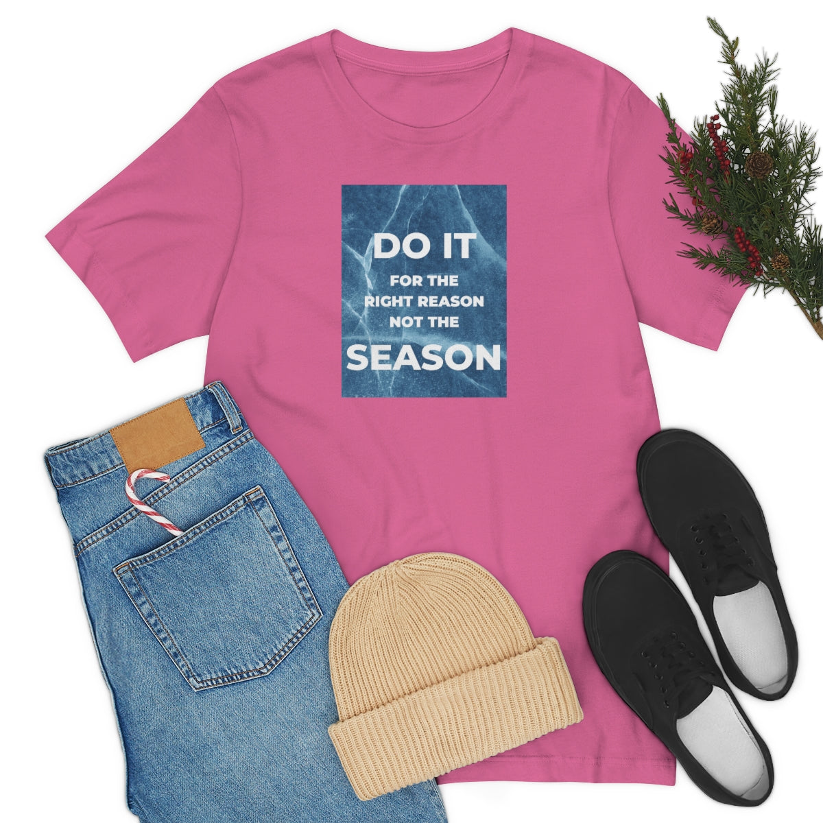 DO IT Unisex Jersey Short Sleeve Tee