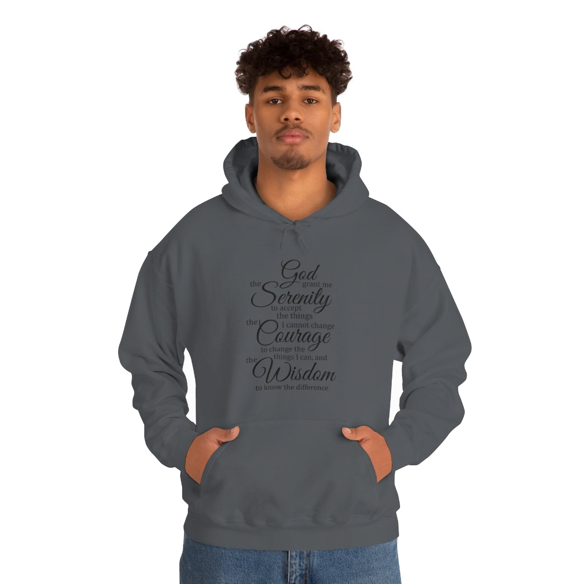 SERENITY PRAYER Unisex Heavy Blend™ Hooded Sweatshirt