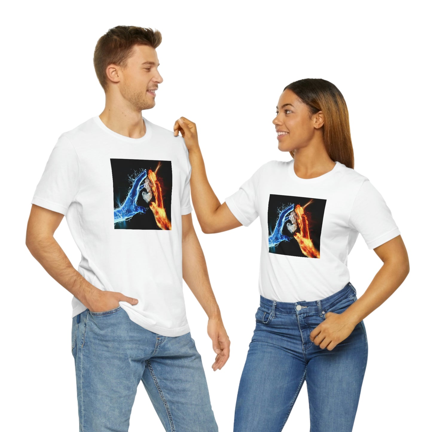 FIRE & ICE Unisex Jersey Short Sleeve Tee