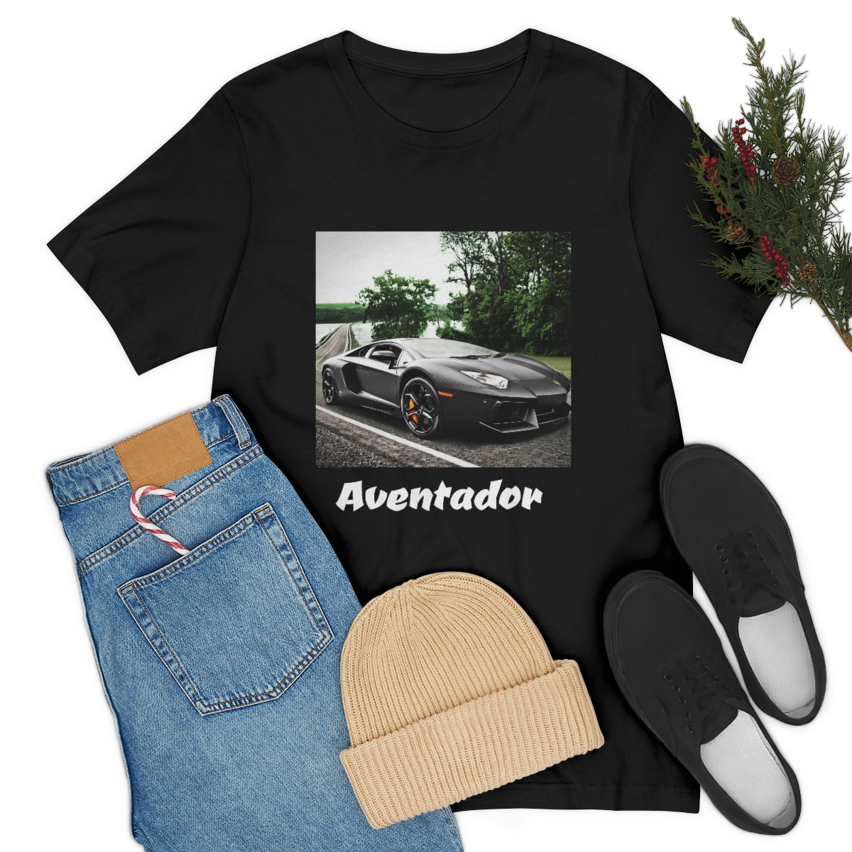 AVENTADOR Unisex Jersey Short Sleeve Tee