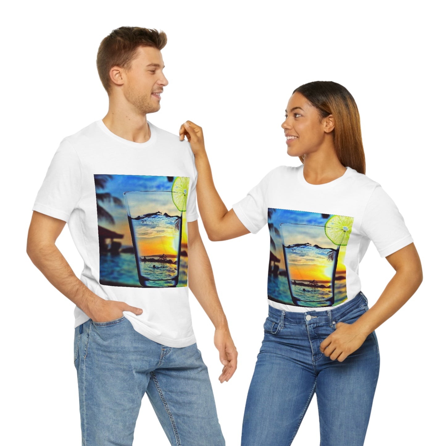 WE OUTSIDE Unisex Jersey Short Sleeve Tee