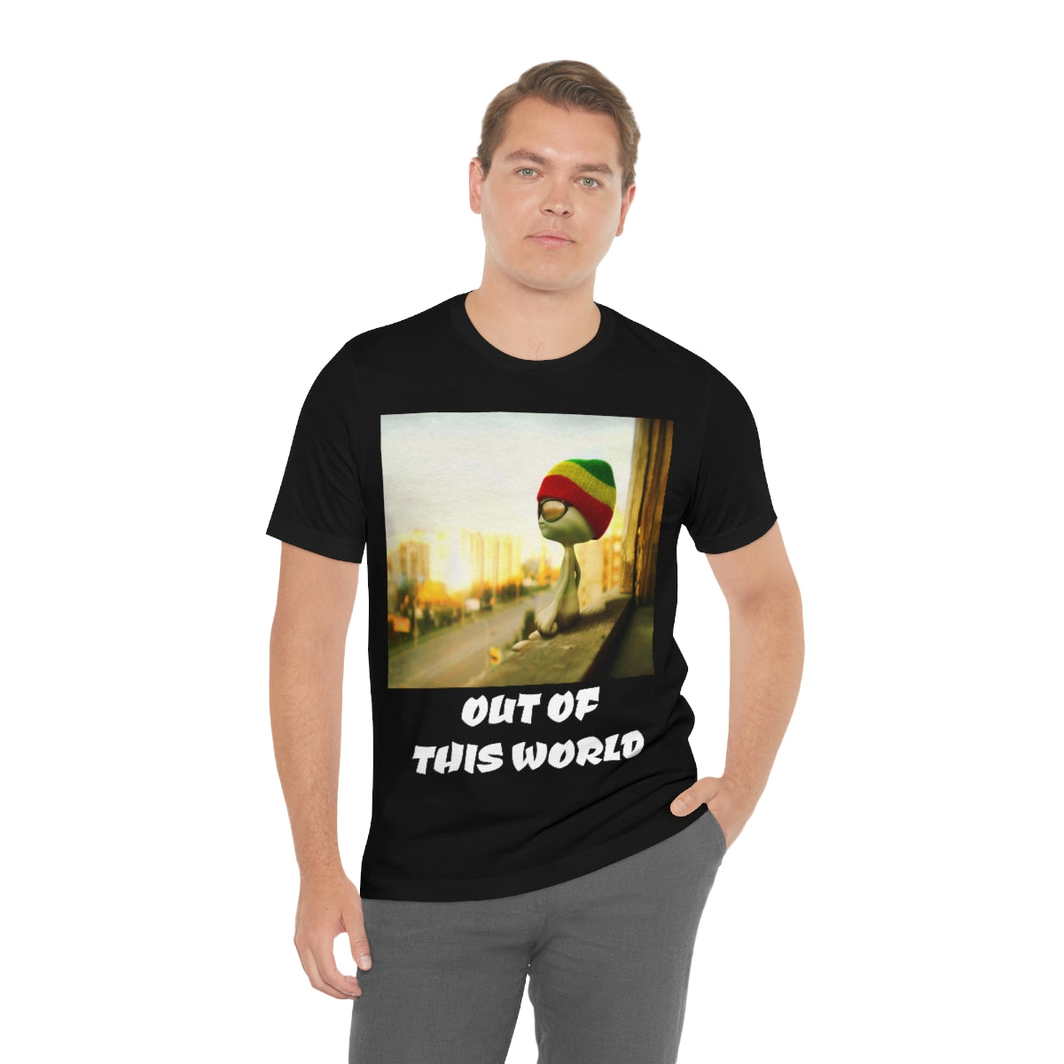 OUT OF THIS WORLD Unisex Jersey Short Sleeve Tee