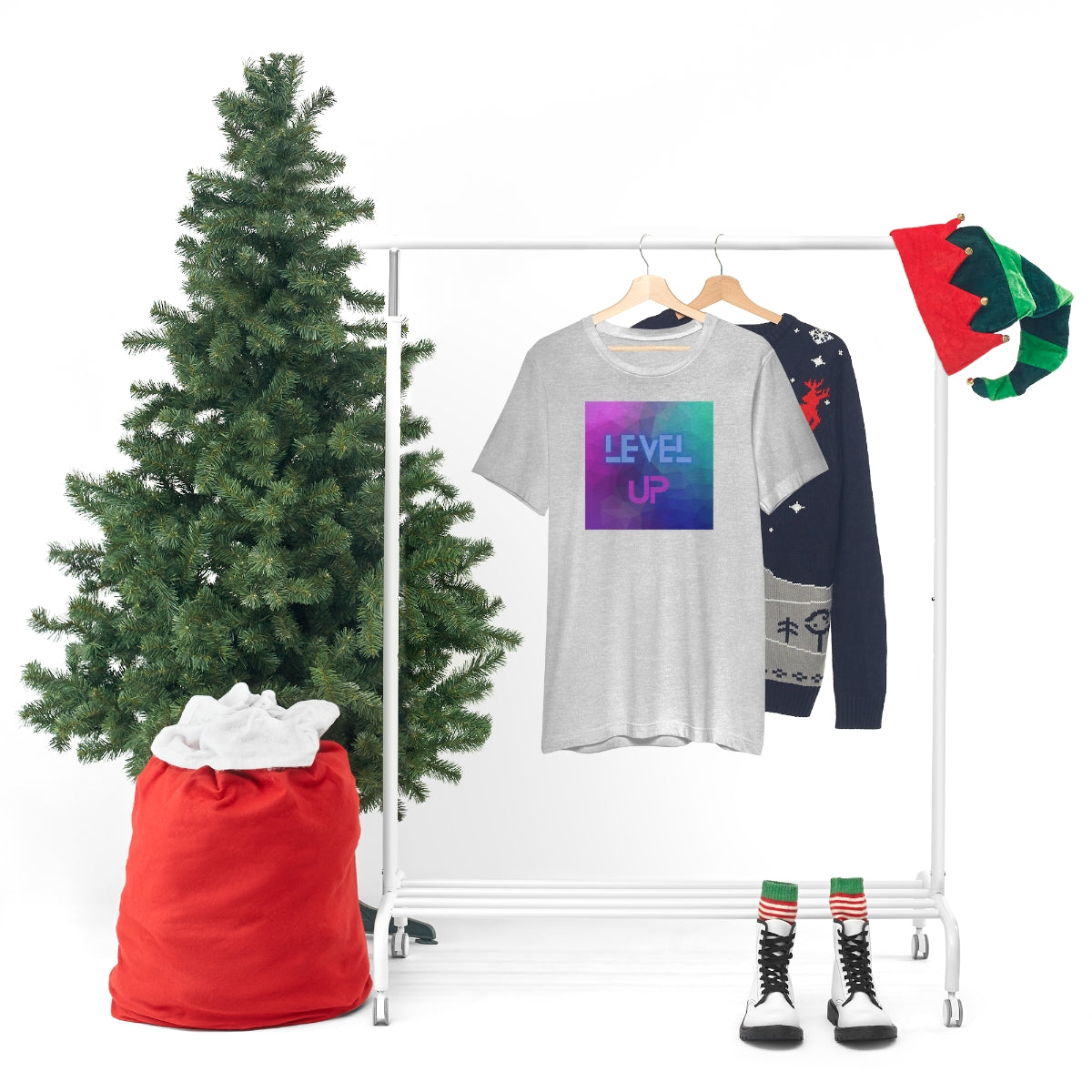 LEVEL UP Unisex Jersey Short Sleeve Tee