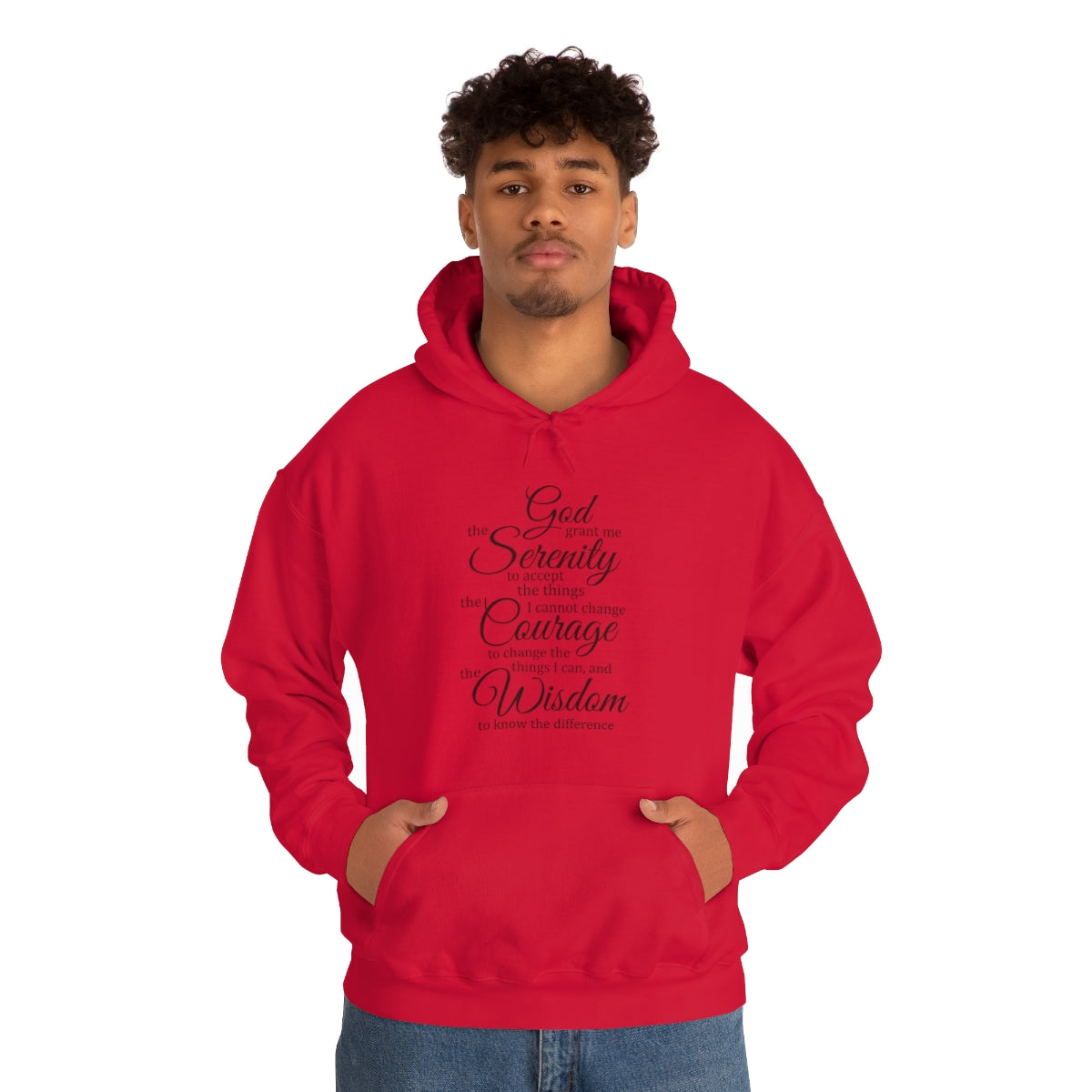 SERENITY PRAYER Unisex Heavy Blend™ Hooded Sweatshirt