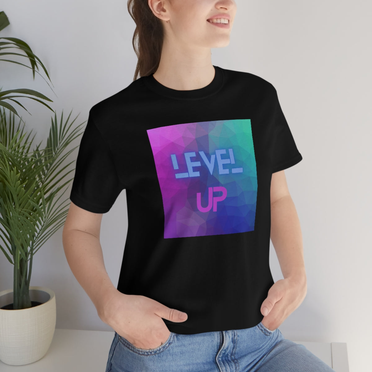 LEVEL UP Unisex Jersey Short Sleeve Tee