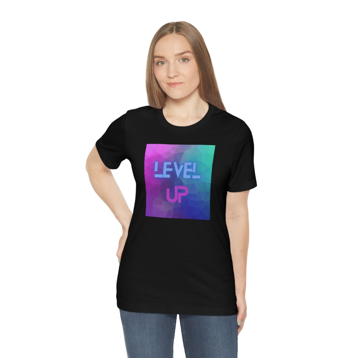LEVEL UP Unisex Jersey Short Sleeve Tee