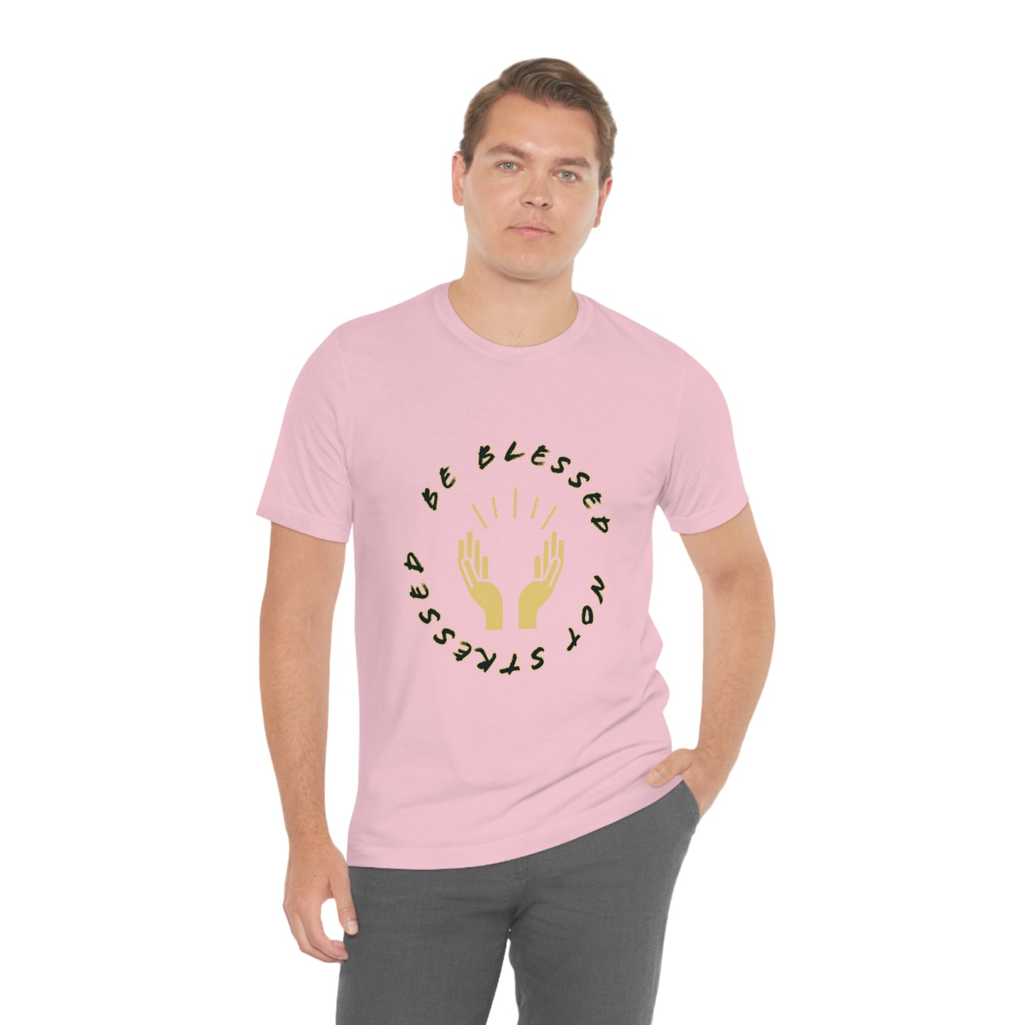 BE BLESSED Unisex Jersey Short Sleeve Tee