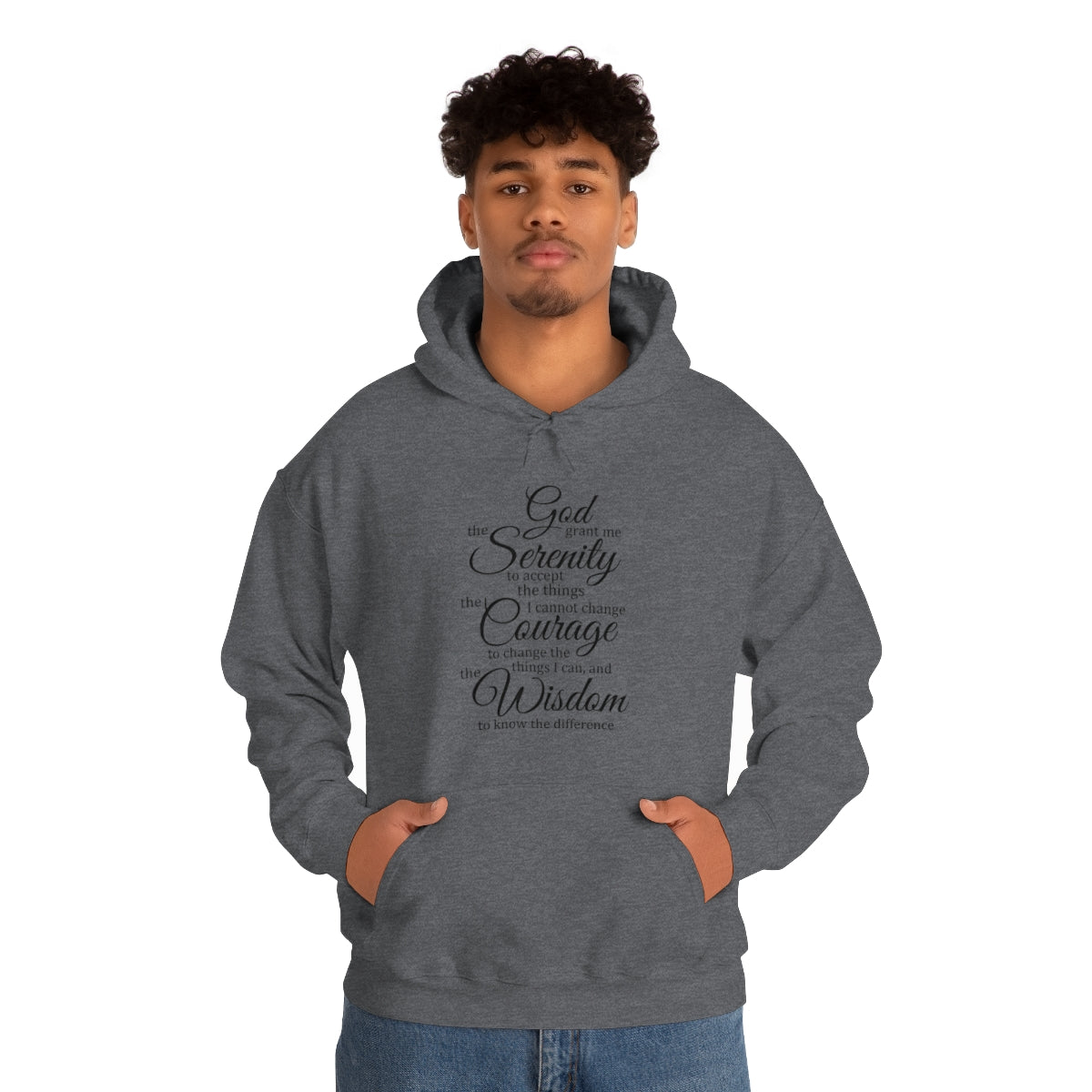 SERENITY PRAYER Unisex Heavy Blend™ Hooded Sweatshirt