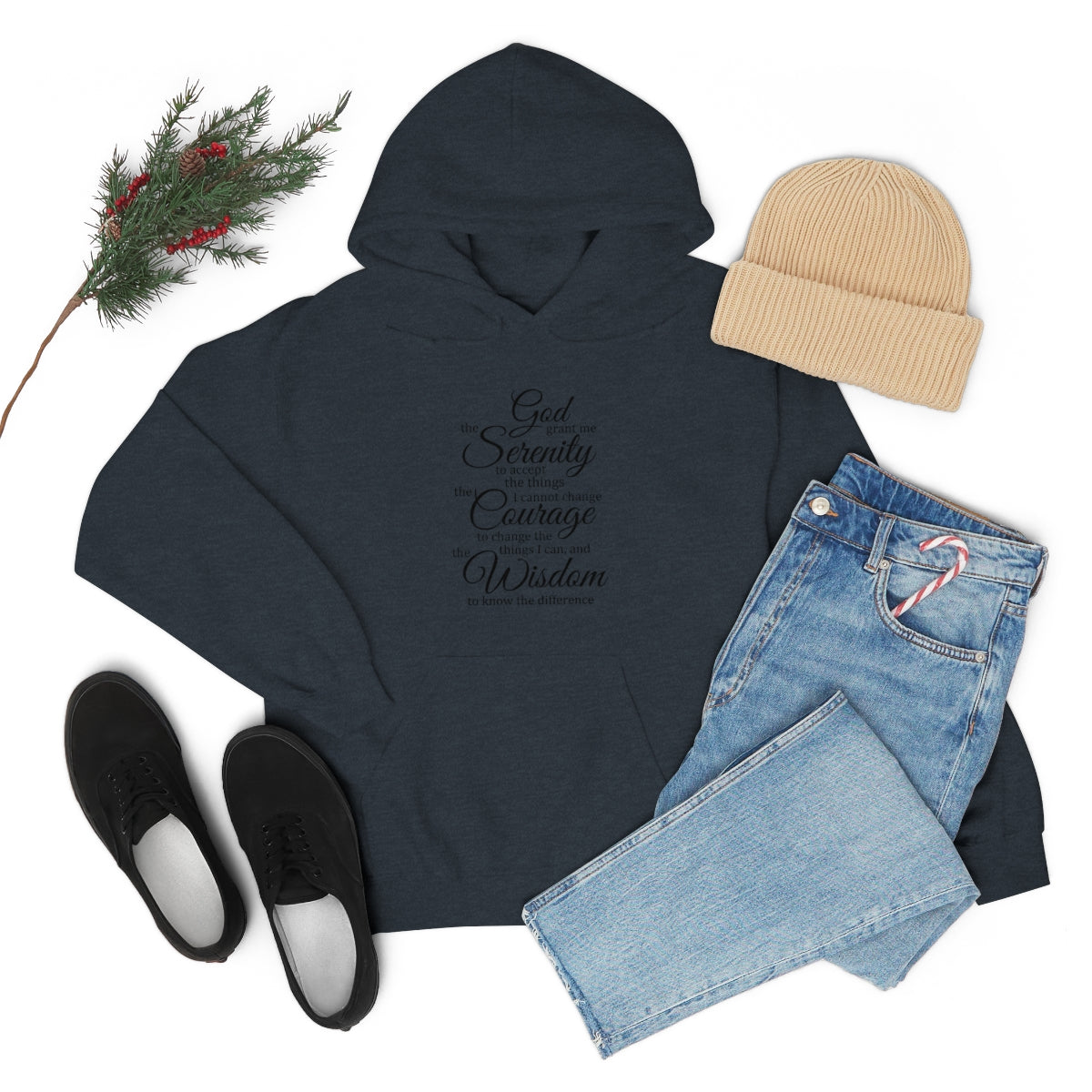 SERENITY PRAYER Unisex Heavy Blend™ Hooded Sweatshirt