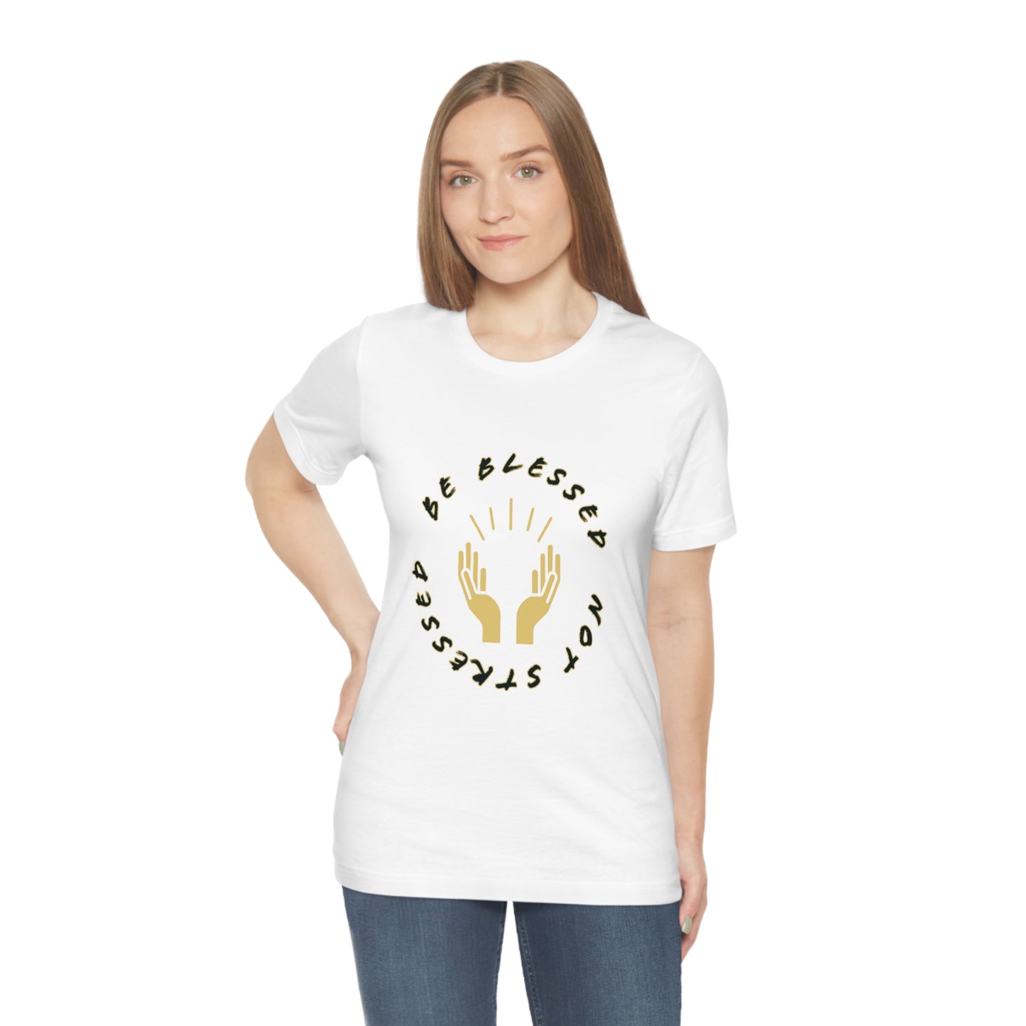 BE BLESSED Unisex Jersey Short Sleeve Tee