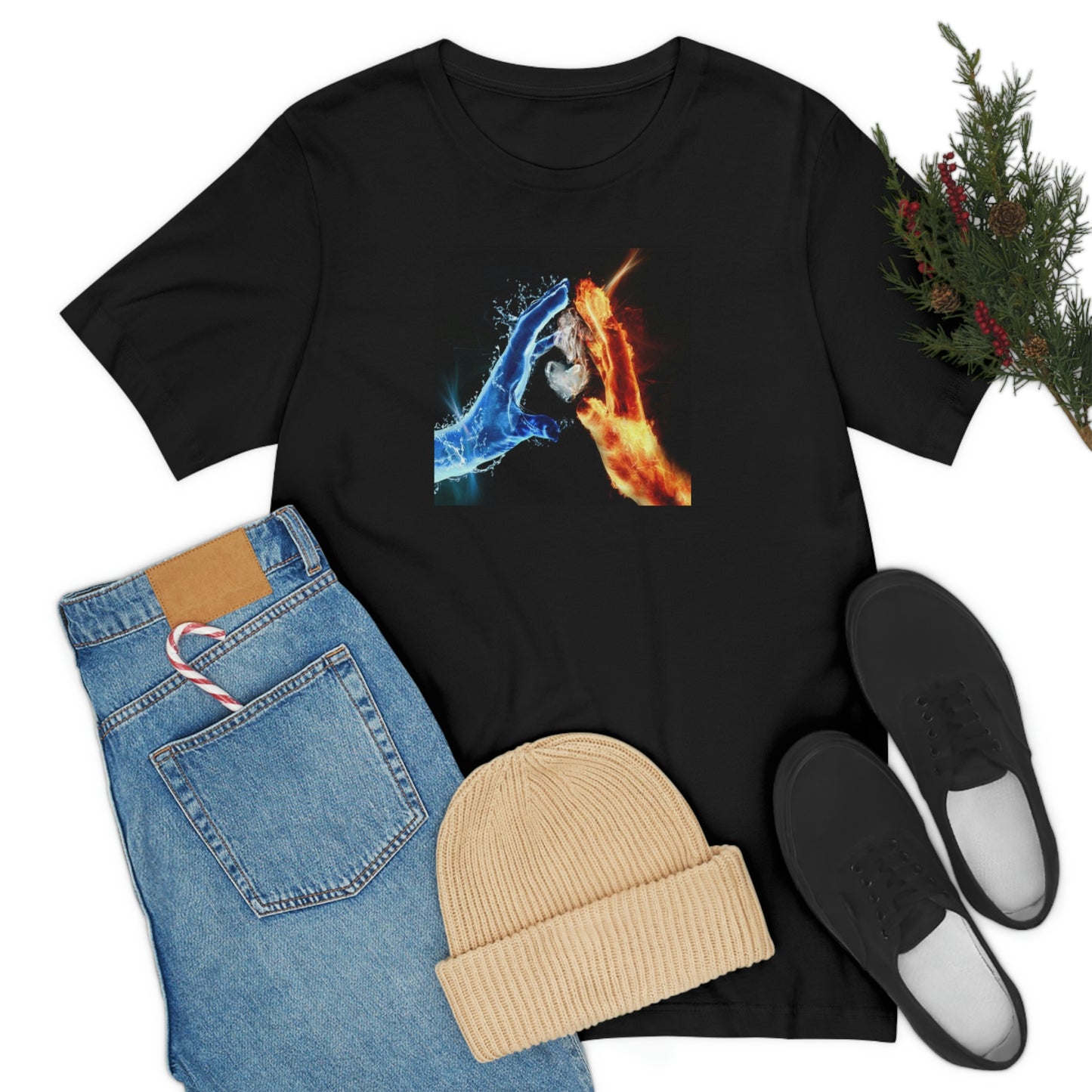 FIRE & ICE Unisex Jersey Short Sleeve Tee