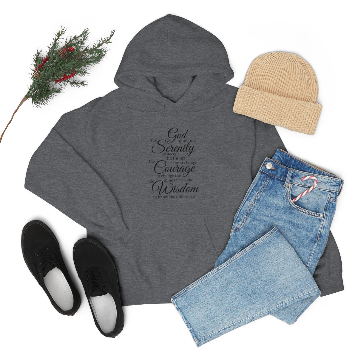 SERENITY PRAYER Unisex Heavy Blend™ Hooded Sweatshirt