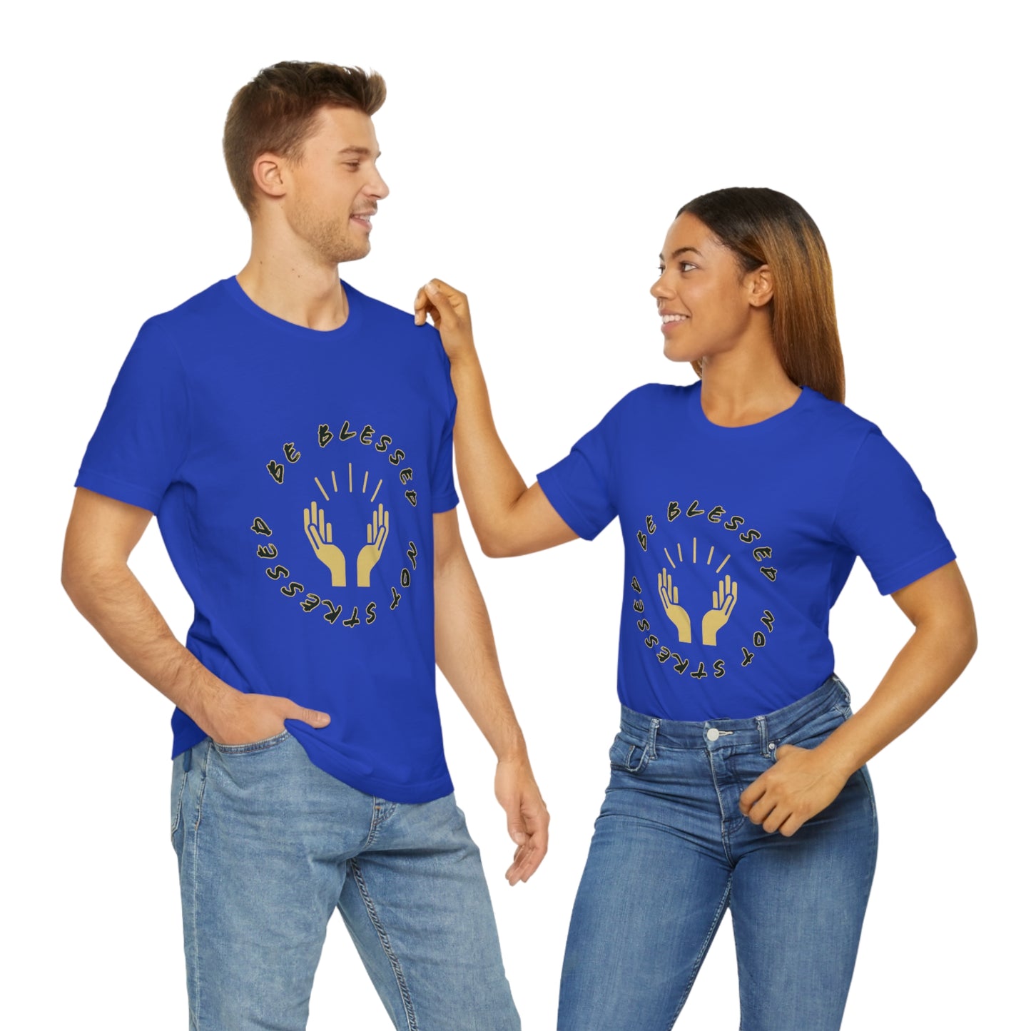 BE BLESSED Unisex Jersey Short Sleeve Tee