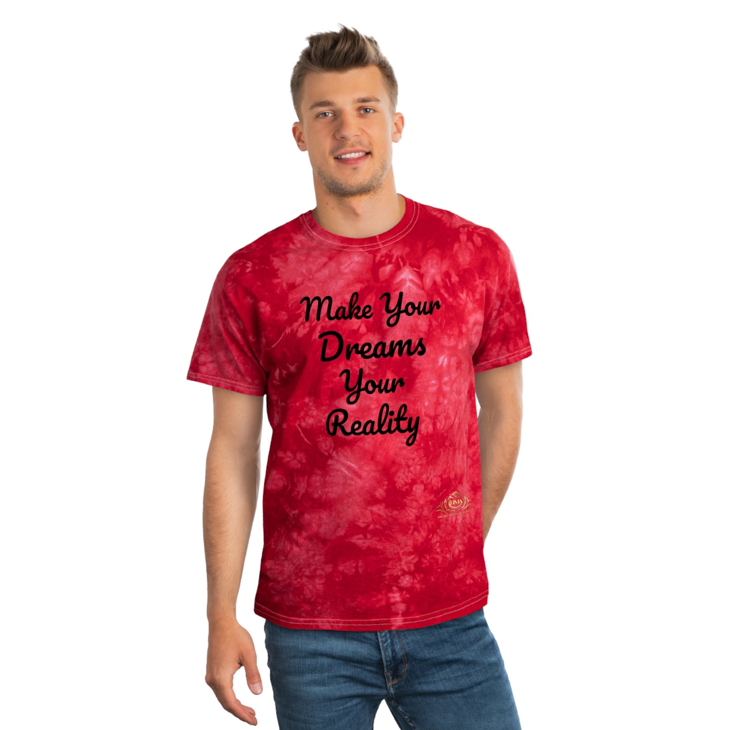 Reality Tie-Dye Tee, Crystal