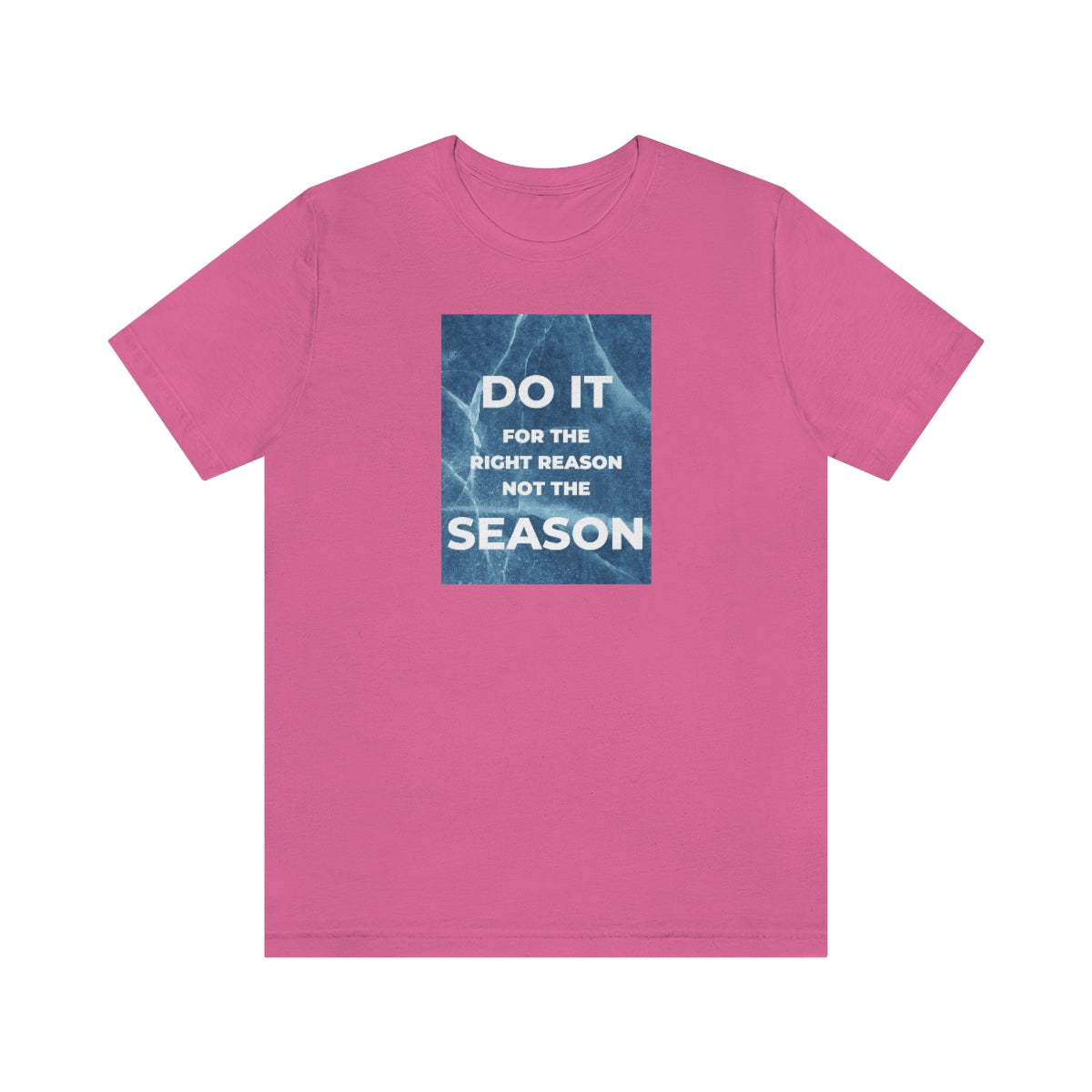 DO IT Unisex Jersey Short Sleeve Tee