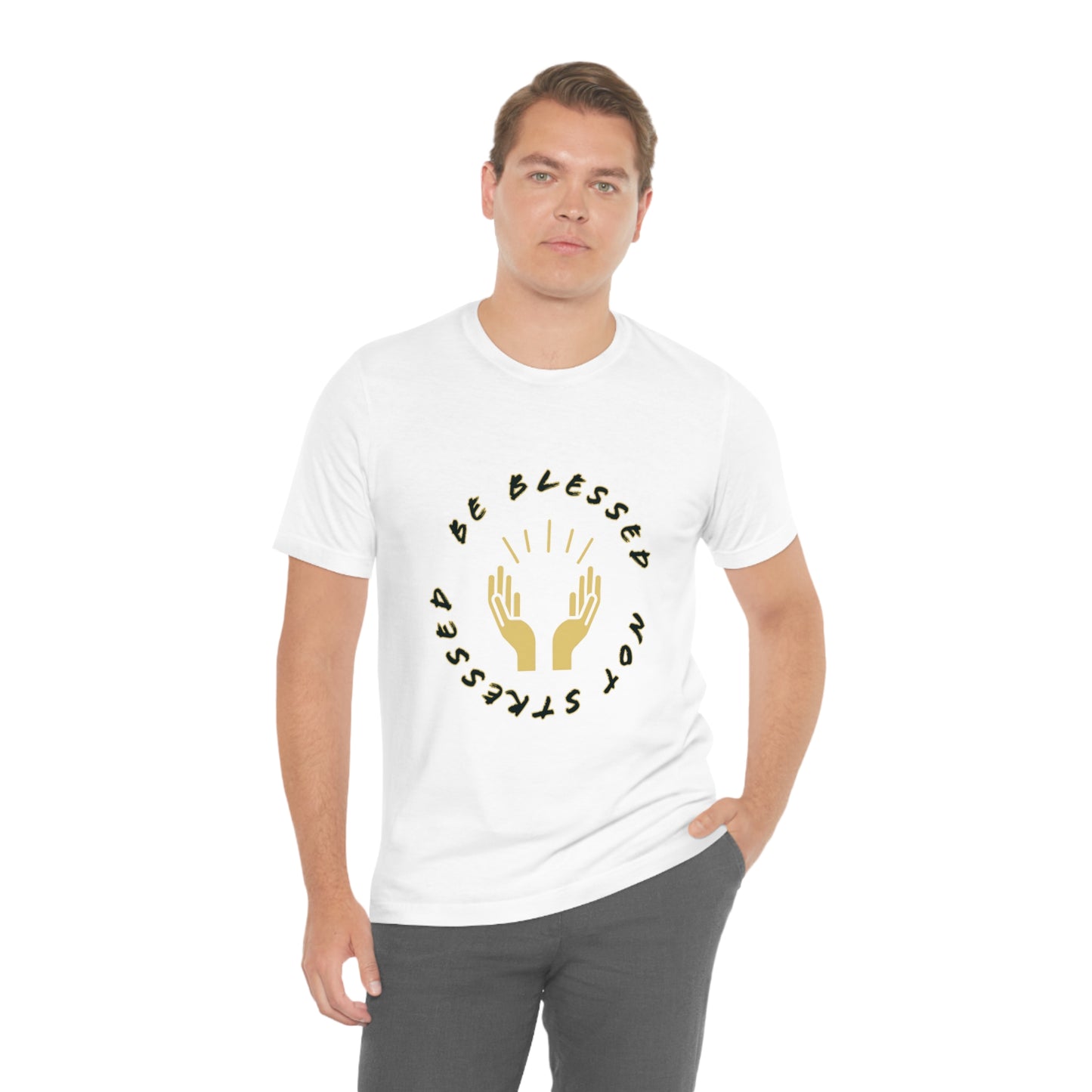 BE BLESSED Unisex Jersey Short Sleeve Tee