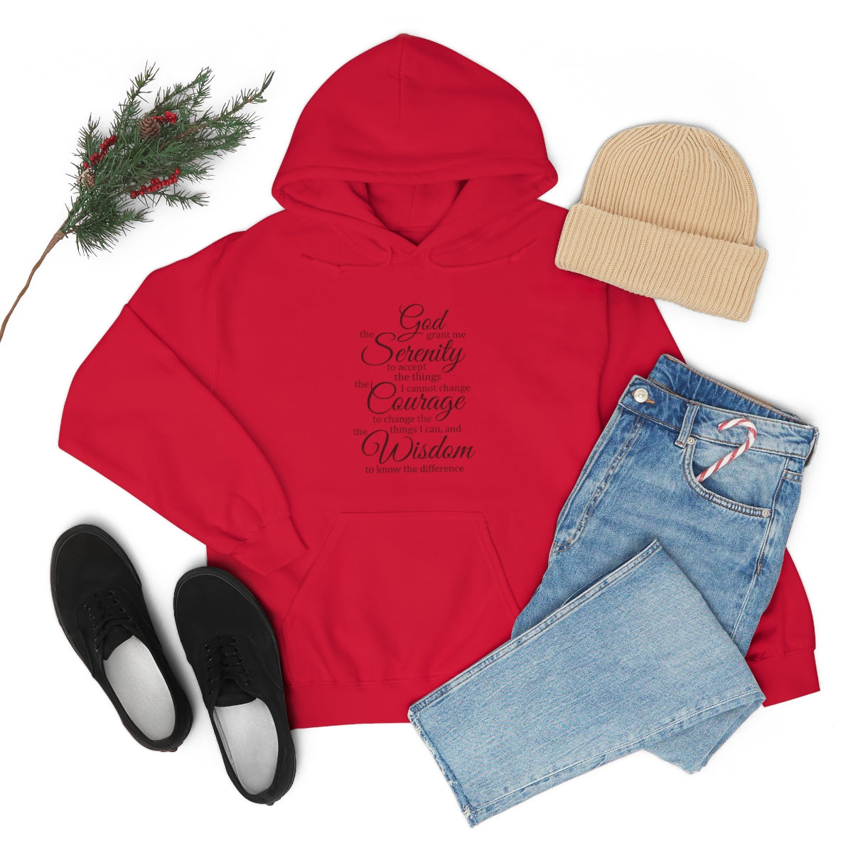 SERENITY PRAYER Unisex Heavy Blend™ Hooded Sweatshirt