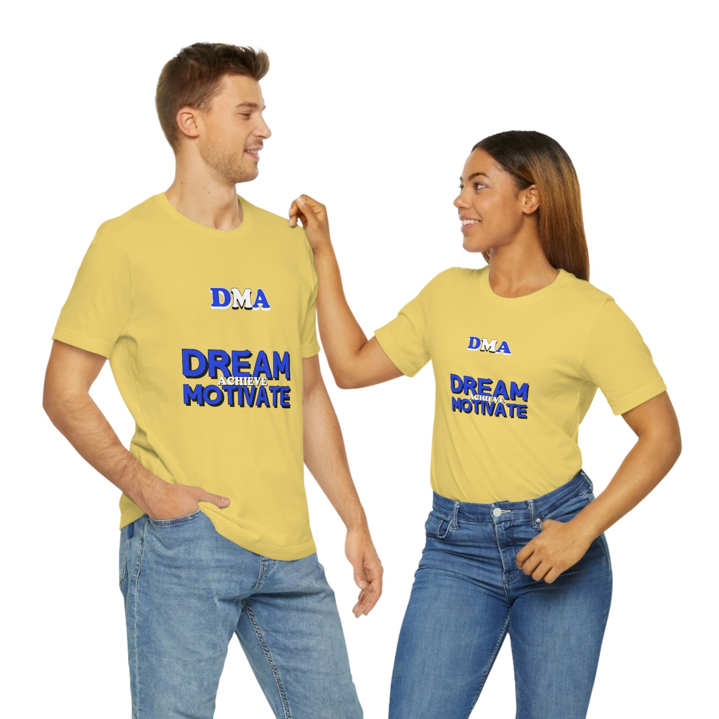 Unisex BLUE DMA Jersey Short Sleeve Tee