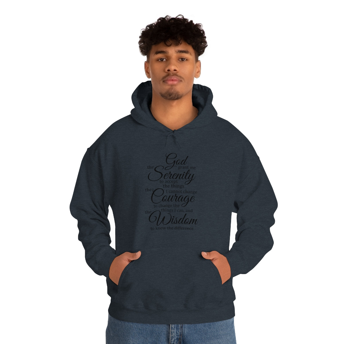 SERENITY PRAYER Unisex Heavy Blend™ Hooded Sweatshirt