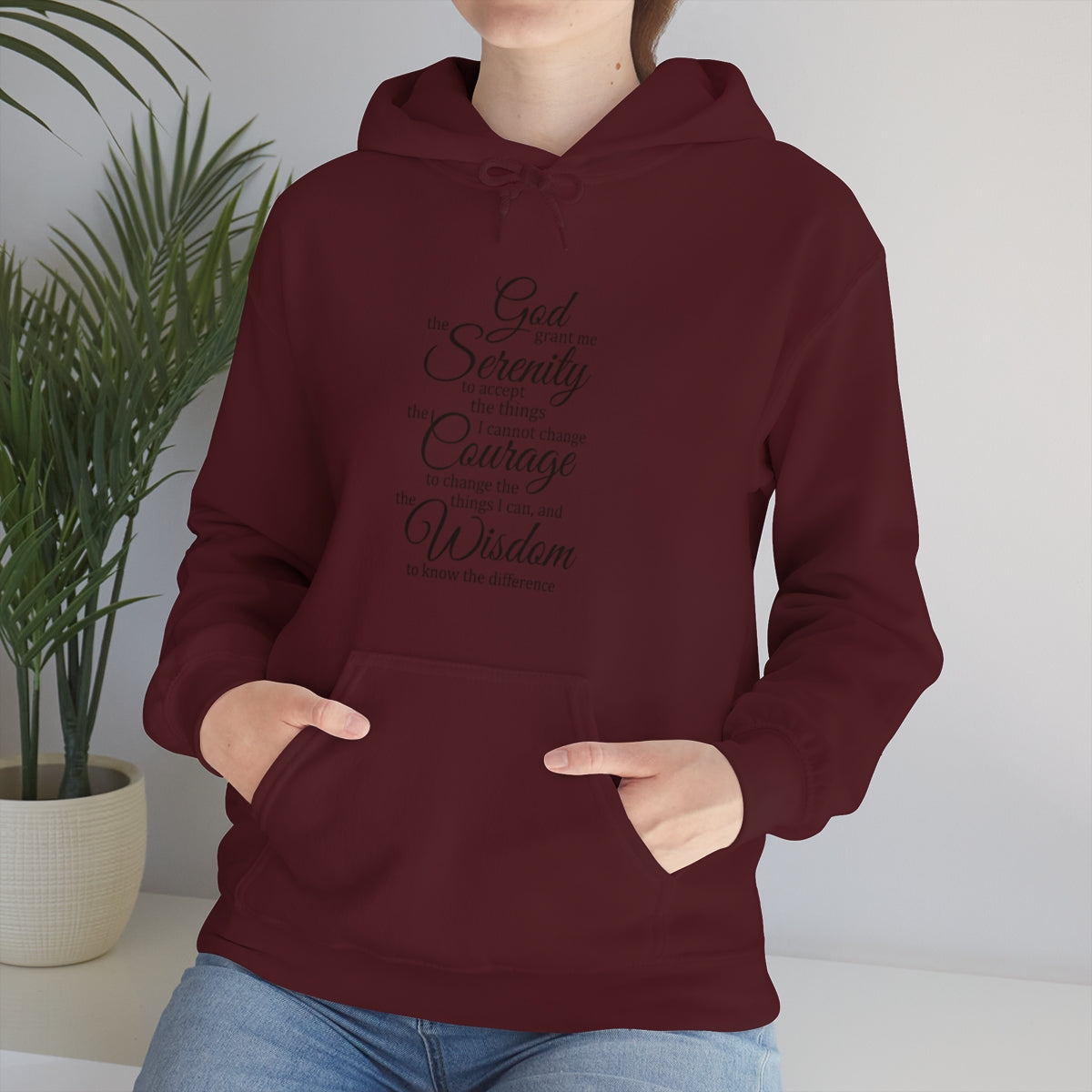 SERENITY PRAYER Unisex Heavy Blend™ Hooded Sweatshirt